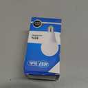 Yarra-Decor Bedside Table Lamp with USB Port - Touch Control for Bedroom 3 Way Dimmable Nightstand Lamp with Flaxen Fabric Shade for Living Room, Dorm, Home Office, Wood-Grain (LED Bulb Included)