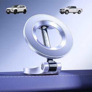 LISEN for iPhone 17 MagSafe Car Mount, Purple Car Accessories, Ultra Magnetic Phone Holder for Car Dashboard,Gifts for Men Women Him Her, Fit for iPhone17 Pro/air/Max 16 15 14 13 Purple (Cold Brew Purple)