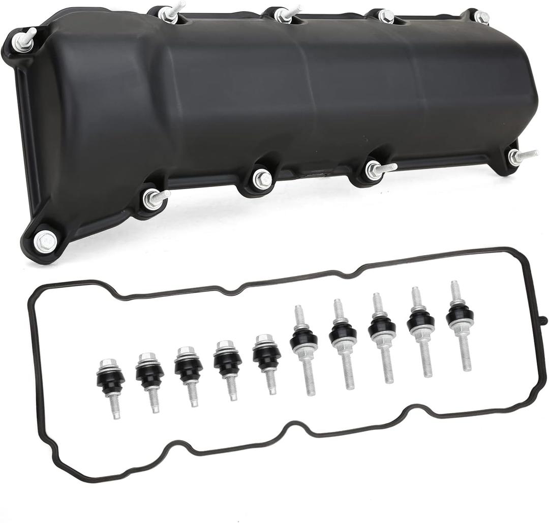 Right Valve Cover Set Compatible with 2004-2010 Dodge Dakota 2002-2010 Dodge RAM 1500 2002-2012 Jeep Liberty OE 53021938AC