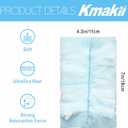 2 x KMAKII Disposable Duster Refills, Compatible with S wiffer,Heavy Duty Electrostatic Blue Duster Heads, Ideal for Home Cleaning, Furniture, 1 Short Handle and 20 Refills
