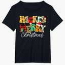 Wicked Merry Christmas Pattern Mix Humor T-Shirt Size 1X