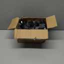 100 Pieces Sample Empty Containers, 20g Clear Cosmetic Container Jars with Lids, Plastic Pot Makeup Jars for Cosmetics, Cream, Lip Balm, Lip Scrub, Ointments-Leak Proof