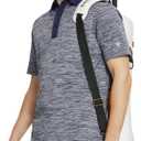 M MAELREG Golf Shirts for Men Dry Fit Short Sleeve Casual Performance Moisture Wicking Heather Pique Collared Polo Shirts (XL)