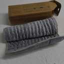 Deepsoon Heating Pad,Electric Heating Pads for Back,Neck,Abdomen,Moist Heating Pad for Shoulder,Knee,Arms,Legs,Dry/Moist Heat & Auto Shut Off,Christmas Gifts for Men and Women,Light Gray,24x12