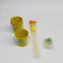 Tin Pail 3 Pack Squeeze Ball Bubble Wang