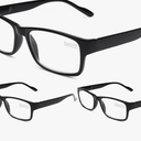 Gaoye Professional Reading Glasses for All Day - Computer Readers with Blue Light Protection - Value Pack 4 PCs, +2.0