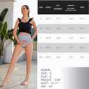 GINKANA Maternity Two Pieces Bikini Set High Waist Bathing Suits Set Swimwear Ruffle Trim Straps Pregnancy Suits Swimwear Beachwear, Black White Plaid, S