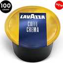 Lavazza Blue Single Espresso Caffe Crema Coffee Capsules, Value Pack, Blended and roasted in Italy, Sweet blend from its aromatic notes of biscuits and jasmine,100% Arabica, 100 Count (EXP 06/30/27)