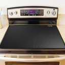 Large Fireproof Stove Top Covers for Electric Stove, Waterproof & Heat Resistant Mat for Glass Top, Stovetop Protector, Anti-Scratch, 36x24 Black