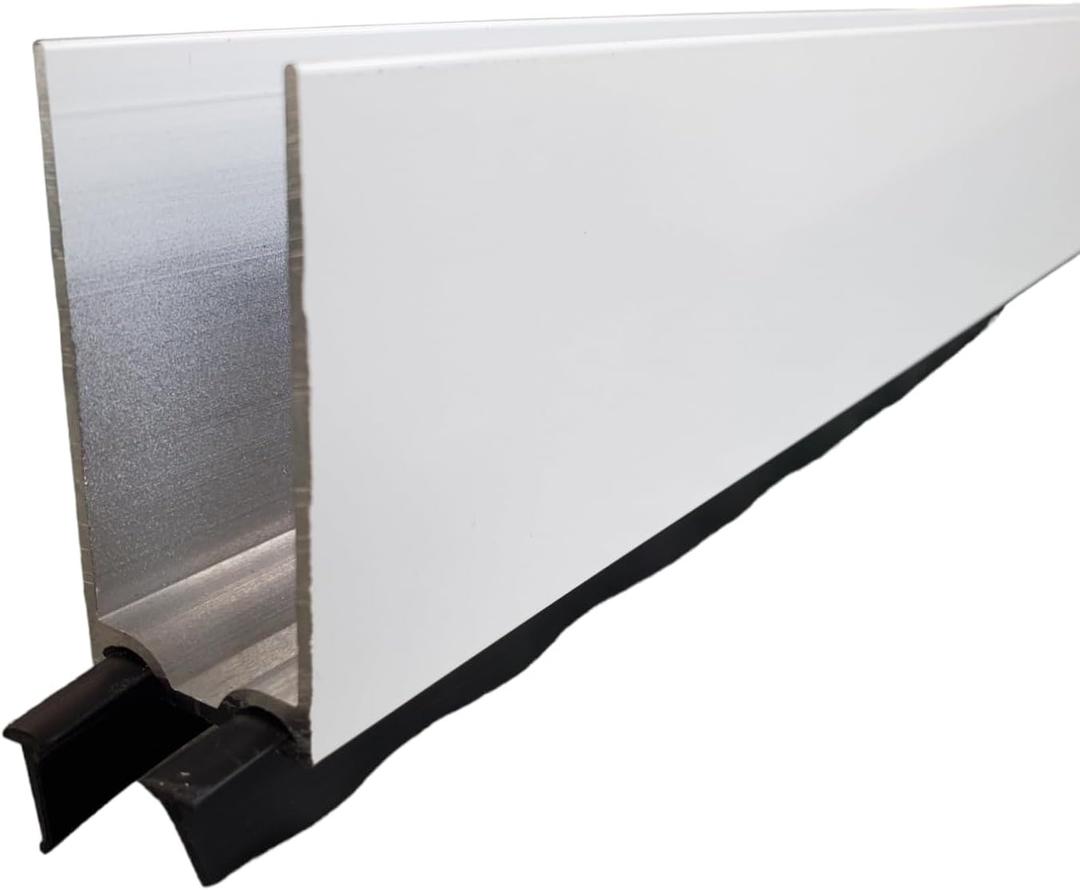 Bottom Expander for Security Storm Door .1" Thickness ONLY - 35.5"x1" White