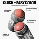 Milk Makeup Lip + Cheek Stick – Buildable Cream Blush + Lip Color w/Hydrating Mango Butter + Avocado Oil for a Natural Flush – Long-Lasting, Multiuse, Vegan Formula