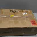 3IngSeagulls Vinyl Record Storage Crate Wooden Record Holder, Classic Cube Record Organizer Storage 100+ Records, Brown Color Vinyl Record Holder for Albums Super Easy to Assemble