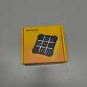 Tic Tac Toe Game, 3-in-1 Game Machine, Handheld Electronic Puzzle Games, Portable Travel Game for Trip, Office Break, Queue Time, Birthday Gift for Kids Adult (Yellow)