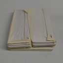 2-Pack Under Bed Storage, 6 Inches Tall Closet Organizers and Storage Bins with Sturdy Sidewalls/Bottom/4 Handles, Beige