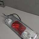 GRAND ORANGE Third Brake Light Compatible with Ford F150 2004 2005 2006 2007 2008 3rd Brake Tail Light Assembly Cargo Light Halogen