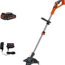 BLACK+DECKER 40V MAX* 13 in. 2in1 Cordless String Trimmer/Edger with POWERCOMMAND Kit (LST136)