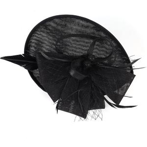 Women’s Cocktail Fascinators Headband Tea Party Fascinator Hat Church Headpiece Hat Derby Fascinators Hat Black Women’s Cocktail Fascinators Headband Tea Party Fascinator Hat Church Headpiece Hat Derby Fascinators Hat Black