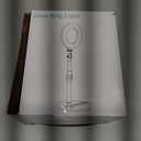 Desk Ring Light with Stand - 10.5'' Desktop Ring Light with Phone Holder for Video Recording, Circle Light for Computer Zoom Meeting Video...