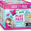 Weruva B.F.F. Play - Best Feline Friend Pat Lovers, Aw Yeah!, Play Pat Buffet Variety Pack, 2.8oz Can (Pack of 18)