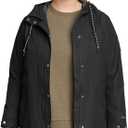 Eddie Bauer Women's Charly Hooded Waterproof Rain Parka, Size 2XL