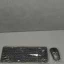 LeadsaiL Wireless Keyboard and Mouse Combo, Wireless USB Mouse and Computer Keyboard Set, Compact and Silent for Windows Laptop, Desktop, PC (Grey)