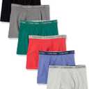 Calvin Klein Kids Boys' Modern Cotton Boxer Brief Underwear 6-Pack (XL)