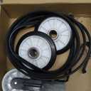 Newest Upgraded 4392065 Dryer Maintenance Repair Kit by Beaquicy - Fit for Whirlpool Ken-More Crosley Admiral Amana Dryer - Package Includes 349241t Drum Roller 341241 Belt and 691366 Idler Pulley