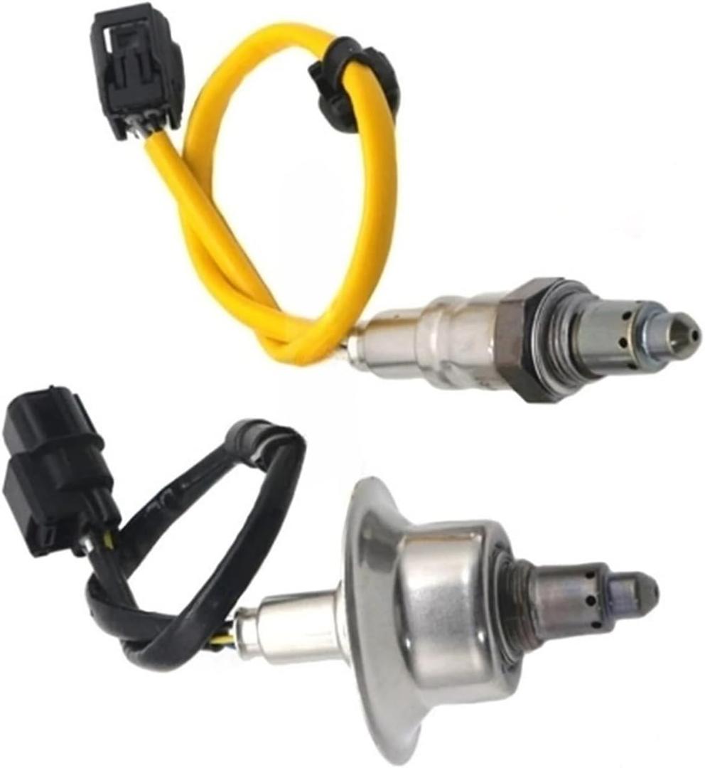 2PCS Car 36531-5K8-004 36532-5AA-A51 Up&Downstream Oxygen Lambda Sensor, Compatible For Civic, Compatible For CR-V 1.5L Turbo 2016-2020 250-25137