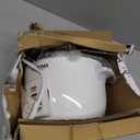 Aroma Housewares Aroma 6-cup (cooked) 1.5 Qt. One Touch Rice Cooker, White (ARC-363NG), 6 cup cooked/ 3 cup uncook/ 1.5 Qt.