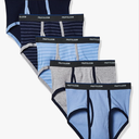 Fruit of the Loom Boys' Tag Free Cotton Briefs (Assorted Colors), S