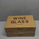 C CREST Glasses Set of 8, 12oz, Lead-free, Clear, Durable Glassware