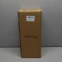 Industrial Farmhouse Pendant Lights, Rectangle 3-Light Modern Black and Golden Chandelier,Geometric Metal Cage Adjustable Rods Pendant Lighting Fixture for Kitchen Island Dining Room Living Room Foyer