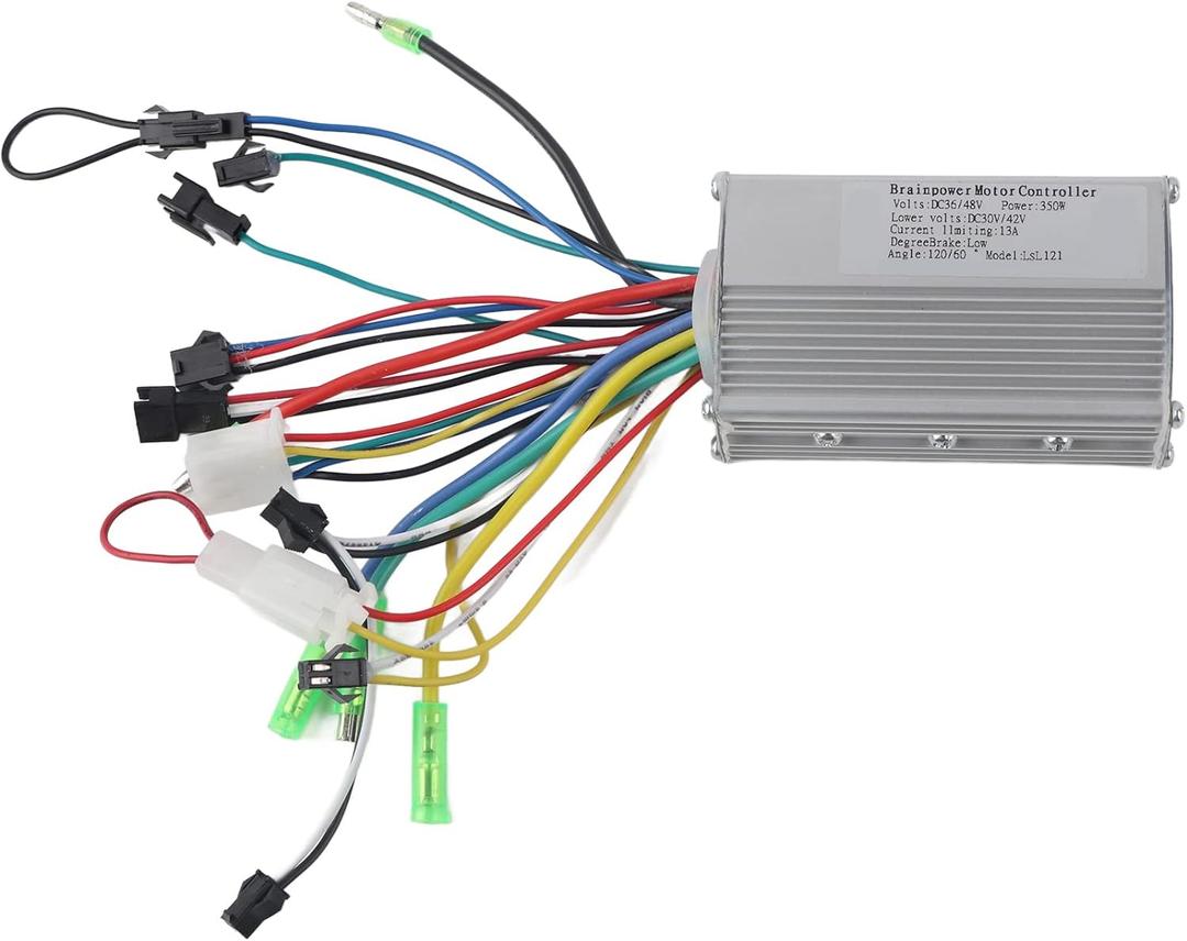Aluminium Alloy Brushless Controller, Brushless Controller for Steady Speed and Sensitive Braking Control (36V/48V, 350W)