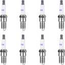 8 Pcs Iridium Spark Plugs Replace OEM# 41-110 41-162 41-985 9602 19417055, Compatible with Chevy Silverado Tahoe Avalanche Corvette Camaro GMC Sierra Yukon 4.8L 5.3L 5.7L 6.0L 6.2L 6.6L 8.1L V8
