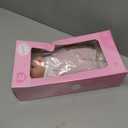 Enjoyin 12'' Baby Doll in Gift Box with Pink Cloths, Pacifier, 13''x13'' Microfabric Blanket, and Feeding Bottle. Gift Idea for Ages 3+