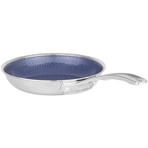 Viking Hybrid Plus 3Ply Ceramic Nonstick Frying Pan, Made without PFAS, 8Inch Induction Cookware, Metal Utensil Safe, Oven Safe to 500F, 8 Inch