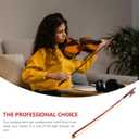 BESPORTBLE Violin Bow with Real Horse Hair and Red Sandalwood for 1/10 Size Violin - Comfortable Practice Bow for Beginners with Great Balance and Weight Distribution