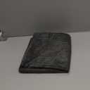 Home Brilliant 20x20 Striped Corduroy Pillow Cover Gray Square Soft Throw Pillow Cover Plush Velvet Pillowcase for Sofa Chair Bed, 20 x 20 inch (50cm), Dark Grey