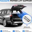 Rear Left & Right Tailgate Power Lift Support Shock Struts Compatible with BMW X5 2007-2013 E70 Series Sport Utility Electric Rear Hatch Trunk Liftgate Actuator Fit for 51247332695, 51247332696, 2 Pcs