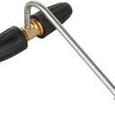 Pressure Washer Gutter Cleaner, Two Rotating Turbo Nozzles Attachment, 1/4 Inch Quick Connect, 4000 PSI