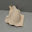 OEAK Women Jelly Bras No Underwire Scalloped Push Up Buttery Soft Tshirt Bra Seamless Full Coverage Convertible Everyday Bra (Beige, XL)