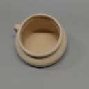 AnRui Pottery Jar Natural Fish Tank Decortation Aquarium Decor Betta Cave Hideout Ornament Accessories for Fish, Shrimp, for Fish Tanks of 5/10/15 Gallons, Beige