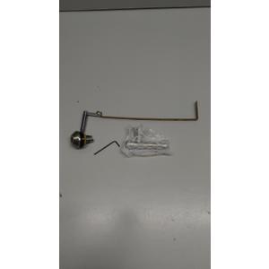 Kingston Brass KTCMLD8 Manhattan Universal Front or Side Mount Toilet Tank Lever, Brushed Nickel (11-7/16'' (L) x 1-5/16'' (W) x 2-1/4'' (H))
