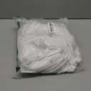 Alimens & Gentle Men's Dress Shirts Long Sleeve Wrinkle-Free Stretch Shirts Solid Formal Button Down Shirt with Pocket (XX-Large, White)