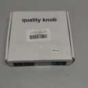 AMI PARTS WB03X24818 Gas Stove Knob Replacement for GE, 100% Stainless Steel Stove Replacement Knobs PS11729081 AP5989029, Compatible with ge Stove Knob (Not Universal)