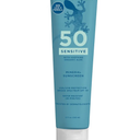 BLUE LIZARD Sensitive Mineral Sunscreen with Zinc Oxide 50+ Water Resistant UVAUVB Protection with Smart Cap Technology Fragrance Free, Sensitve, SPF 50 - - Tube, Unscented, 5 Fl Oz