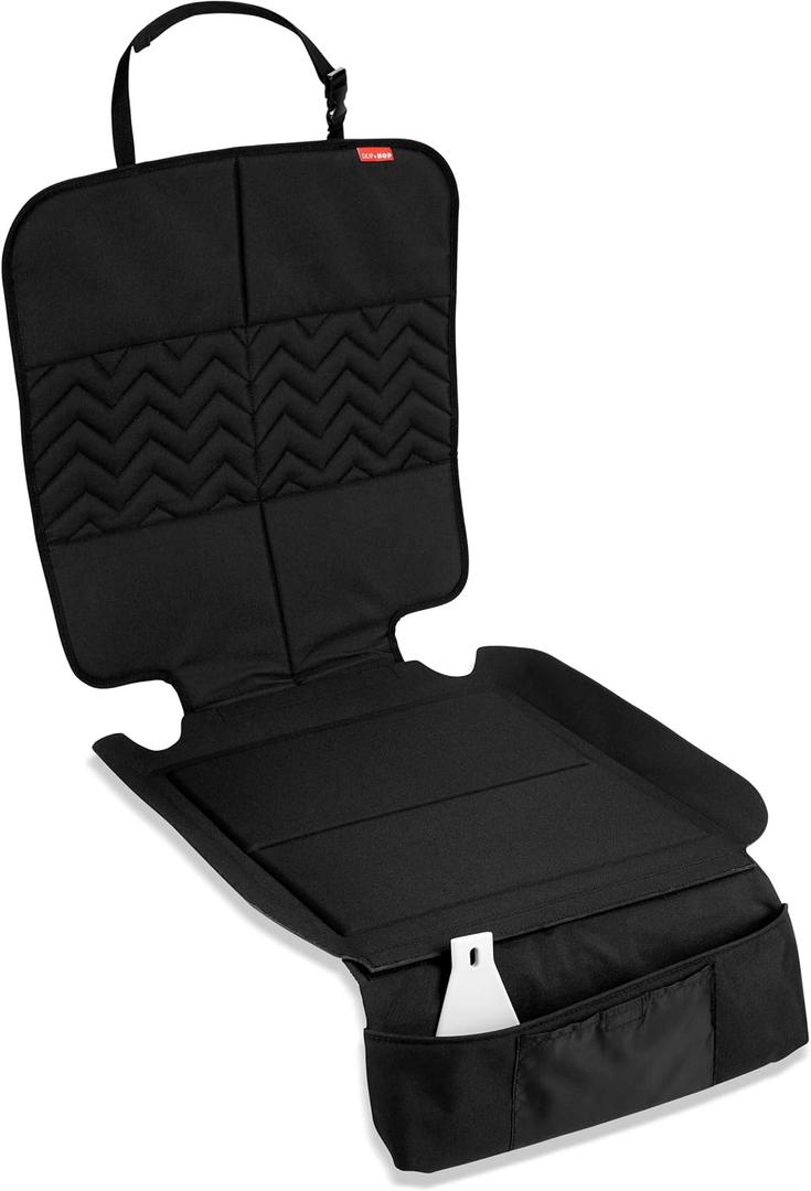 Skip Hop Clean Child Car Seat Protector, Universal Baby Carseat Cover with Clean Sweep Crumb Catcher (1 Count (Pack of 1))