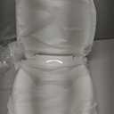 Elevated Toilet seat 3 inch, Elongated Toilet seat risers for Seniors, Slow Close, Heavy Duty, Never Loosen, Raised Toilet seat Elongated Bowl, White(18.5)