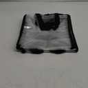 12 Packs Clear Tote Bag Stadium Approved Bulk 12 x 12 x 6 Inch Large Transparent Plastic Gifts Tote Bags with Handles Clear Stadium Handbag for Sports Concerts