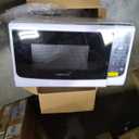 Farberware 0.7 Cu. Ft. Countertop Microwave Oven 700 Watts Power, Auto Cook Settings, Defrost, Easy Clean and Child Safety Lock-White